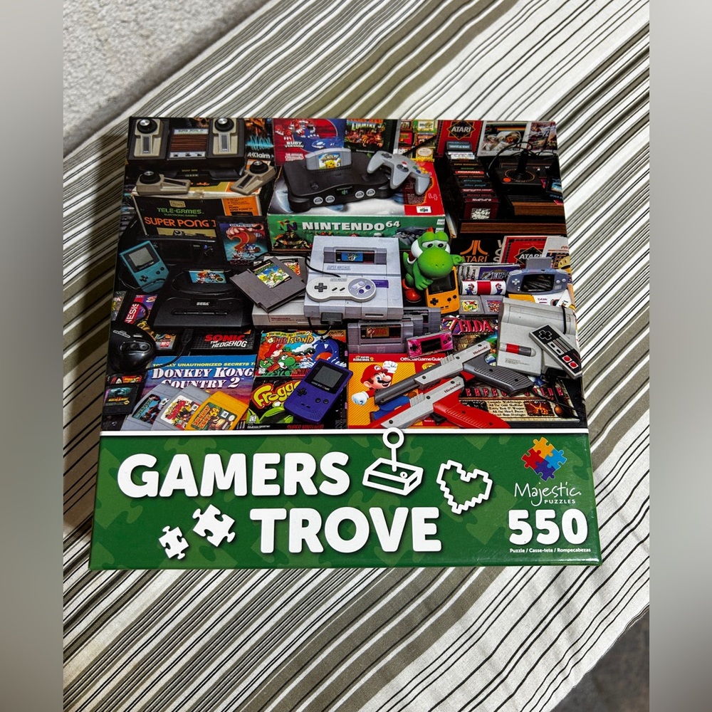 Gamers Trove 550 Piece Puzzle